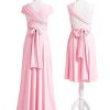 Infinity Dress with Bandeau, Convertible Bridesmaid Dress, Long, Plus Size, Multi-Way Dress, Twist Wrap Dress