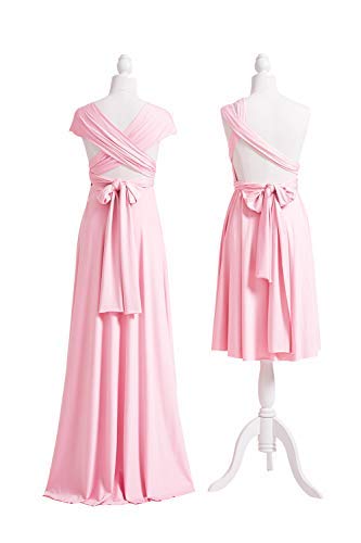 31DFvTLEHiL.jpg Infinity Dress with Bandeau, Convertible Bridesmaid Dress, Long, Plus Size, Multi-Way Dress, Twist Wrap Dress