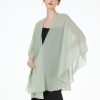 Summer Shawls and Wraps for Women Evening Dresses Bridal Wedding Lightweight Party Travel Chiffon Scarf