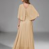 Womans Wedding Guest Formal Dress, 2025 Summer Bridesmaid Party Long Prom Church Dresses