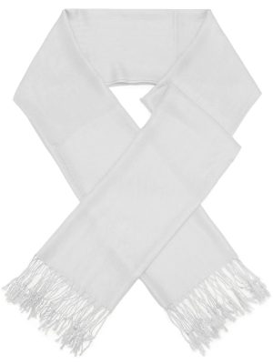 Women Large Soft Silky Pashmina Shawl Wrap Scarf in Plain Solid Colors