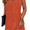 Summer Dresses for Women 2025 Sundresses Sleeveless Beach Swimsuit Cover Ups Spring Casual Loose Tank Tshirt Sun Dress