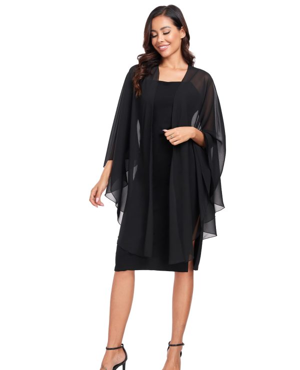 Shawls Wraps for Evening Wedding Party Chiffon Scarf Soft Bridal Wraps Wedding Guest Shawl Coverage
