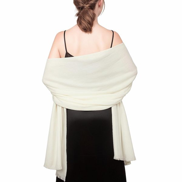 61FOMCuwuL.jpg RUI VTRON Shawl Wraps for Women Pashmina Shawls and Wraps for Evening Dresses Large Soft Scarf Winter Scarf Wedding Shawl…