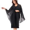Shawls Wraps for Evening Wedding Party Chiffon Scarf Soft Bridal Wraps Wedding Guest Shawl Coverage