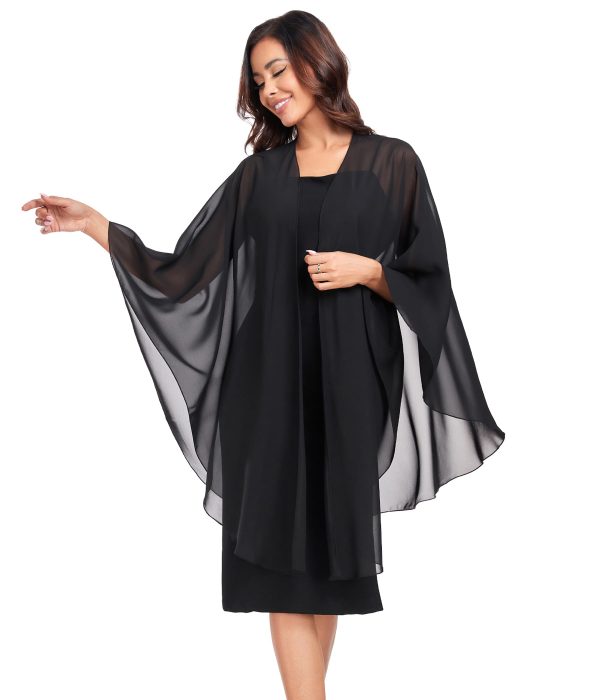 Shawls Wraps for Evening Wedding Party Chiffon Scarf Soft Bridal Wraps Wedding Guest Shawl Coverage