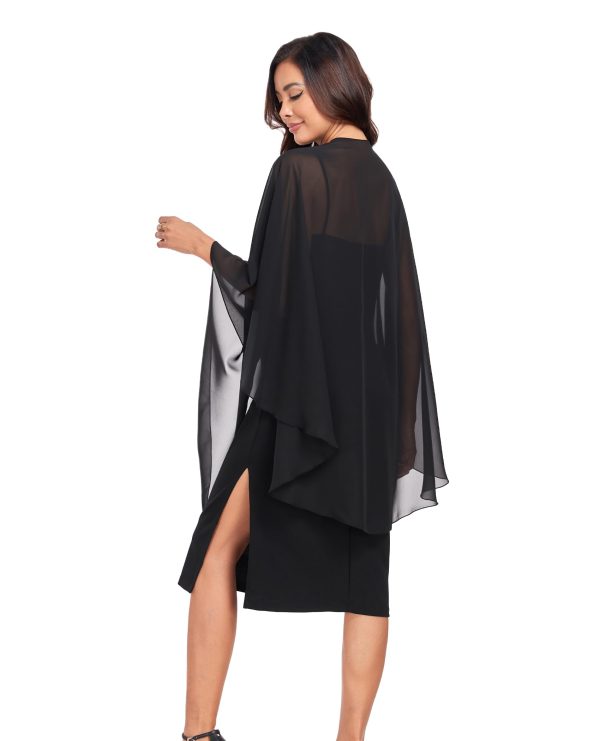 Shawls Wraps for Evening Wedding Party Chiffon Scarf Soft Bridal Wraps Wedding Guest Shawl Coverage