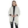 Soft Silky Pashmina Shawl Wraps Solid Colors Scarf for Wedding Evening Dresses