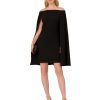 Women's Off Shoulder Cape Dress