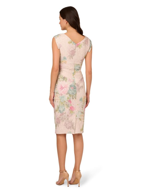 Women's Matelasse Cocktail Dress
