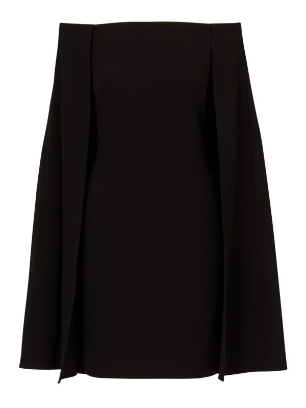 Women's Off Shoulder Cape Dress