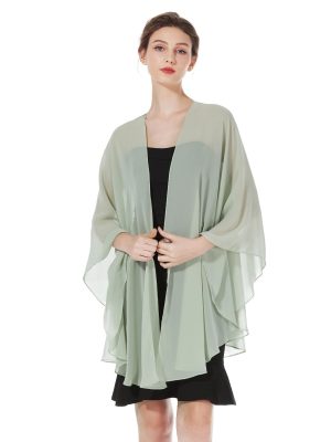 Summer Shawls and Wraps for Women Evening Dresses Bridal Wedding Lightweight Party Travel Chiffon Scarf