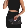 Women's Crewneck Sleeveless Cutout Bodycon Mini Dress Casual Summer Slim Fit Cocktail Party Wrap Short Dresses Outfits