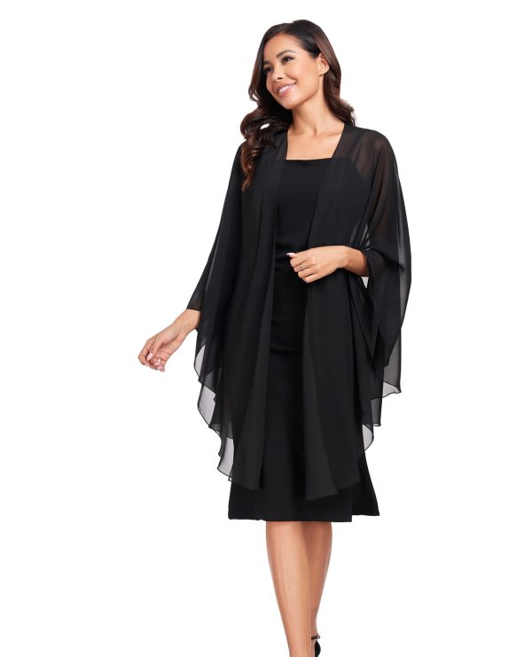Shawls Wraps for Evening Wedding Party Chiffon Scarf Soft Bridal Wraps Wedding Guest Shawl Coverage