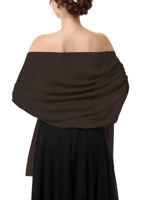 Shawls and Wraps for Evening Dresses, Chiffon Shawl Wraps for Women, Shawls for Wedding, Pashimina Bride Shawl