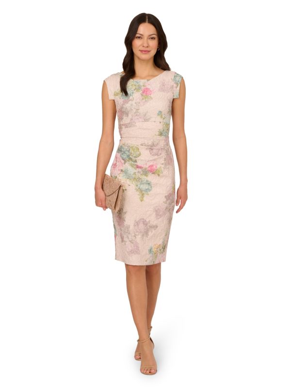 Women's Matelasse Cocktail Dress