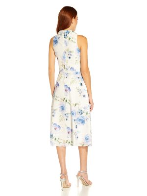 Women's Printed Jacquard Shirt Dress
