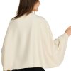 Shawl Wraps For Women Soft Cashmere Feel Wrap Sweater Knitted Shawl Scarf With Sleeves