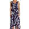 Womens 2PC Hi-Low Maxi Dress