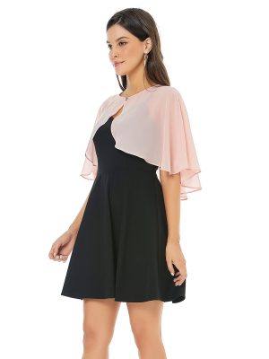 Shawl and Wraps for Evening Dress Chiffon Shawls Wedding Shrug Guest Bridesmaid Cape Scarves for Womens