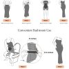 Summer Black Maxi Dress Bodycon Ribbed Cocktail Spaghetti Strap Shapewear Dresses Party Long