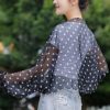 Women's Ice Silk Cooling Sunproof Shawl UV Blocking Lightweight Breathable Sleeve Cover Summer Arm Protection
