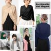 Shawls and Wraps for Evening Dresses, Chiffon Shawl Wraps for Women, Shawls for Wedding, Pashimina Bride Shawl