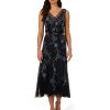 Women's Beaded Midi Dress