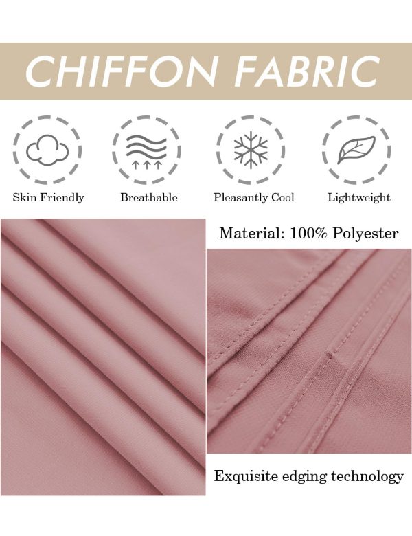Bridal Wedding Chiffon Shawl Shrug with Arm Hole Bridesmaid Cover Up Evening Party Summer Shawl