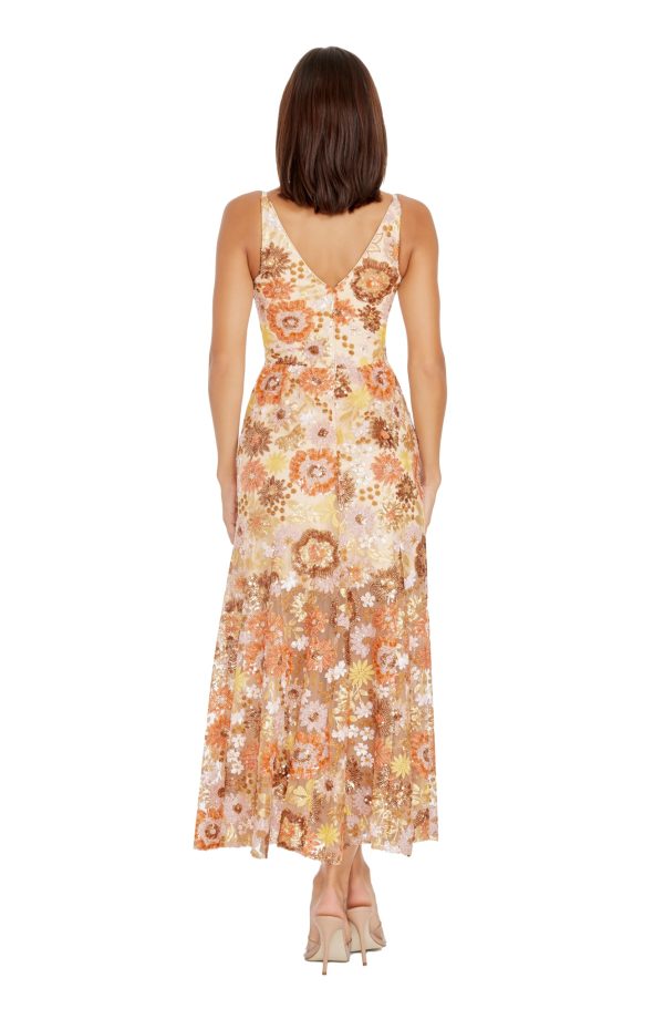 71adHyfSKeL.jpg Women's Sierra Fit and Flare Midi Dress