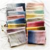 Cotton Linen Fashion Scarf,Gradient Two-tone Four Season Scarf Shawl Beach Gauze,Long Lightweight Travel scarf 75"×35"