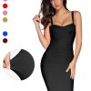 Women's Celebrity Bandage Bodycon Dress Strap Party Pencil Dress