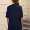 Women's Lightweight Open Front Cardigans Short Sleeve Casual Soft Sheer Cardigan S-2XL with Pockets