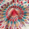 Women's Embroidered Oversize Tassel Shawl Scarf Wraps for Women
