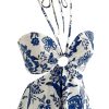 Women's Floral Halter Neck Vacation Dress Sleeveless Cut Out Boho Cami Dress