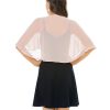 Shawl and Wraps for Evening Dress Chiffon Shawls Wedding Shrug Guest Bridesmaid Cape Scarves for Womens