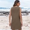 Summer Sundress for Women Graphic Mini Tank Dress Sleeveless Beach Dresses Short Casual Sun Dresses