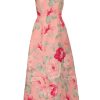 Women's Off Shoulder Jacquard Dress