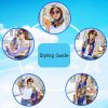 Women's Ice Silk Cooling Sunproof Shawl UV Blocking Lightweight Breathable Sleeve Cover Summer Arm Protection