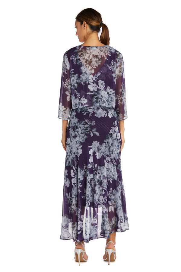Womens 2PC Hi-Low Maxi Dress