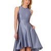 Women's Ruffle Jacquard Dress