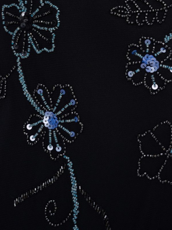 Women's Beaded Midi Dress