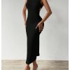 Women's Open Low Back Cut Out Maxi Dress Summer Graduation Backless Night Out Bodycon Tank Long Sundresses
