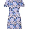 Women's Floral Embroidery Short Dress