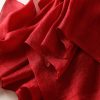 Women Solid Color Scarf, Long Lightweight Wraps Shawl Summer Sun-proof Beach Shawl Wrap Soft Fashion Scarf for Dresses