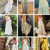 Women's Maxi Summer Dresses Halter V Neck Beach Dresses for Women A-Line Casual Dress for Vacation