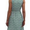 Women's Summer Dress 2025 A-Line Sleeveless Casual Sundress with Pockets Floral/Solid
