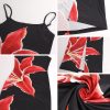 Womens Summer Casual Floral Dresses Spaghetti Strap Bodycon Maxi Beach Dress Elegant Evening Party Long Dresses