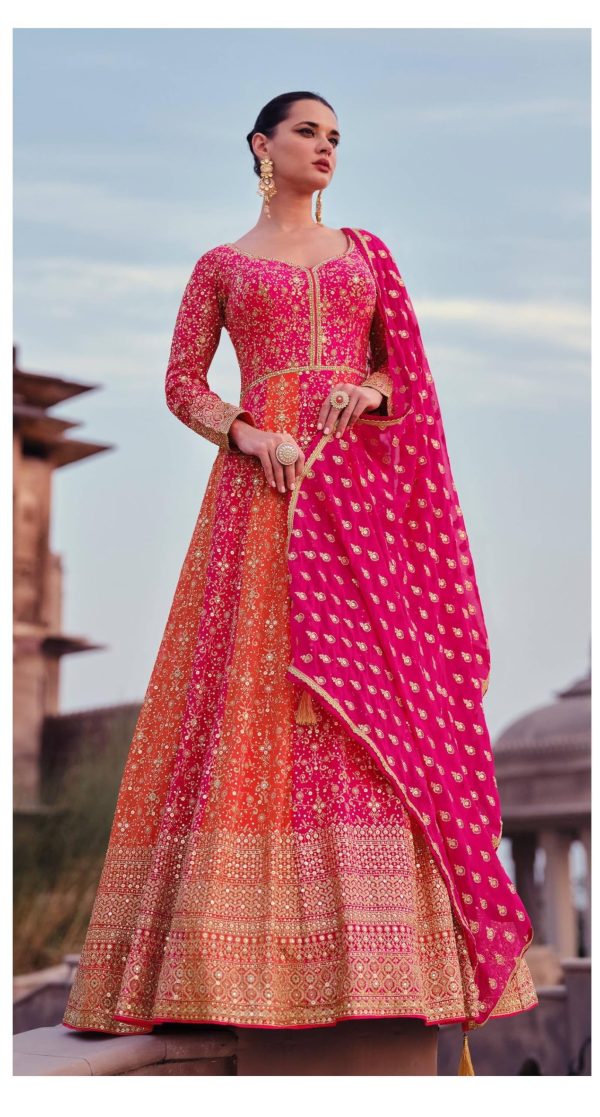 81dMbaM6jCL.jpg Indian/Pakistani Ethnic party wear Anarkali Style salwar kameez suit ready to wear for Women with dupatta