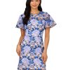 Women's Floral Embroidery Short Dress
